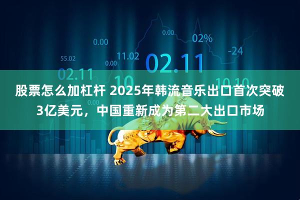 股票怎么加杠杆 2025年韩流音乐出口首次突破3亿美元，中国重新成为第二大出口市场